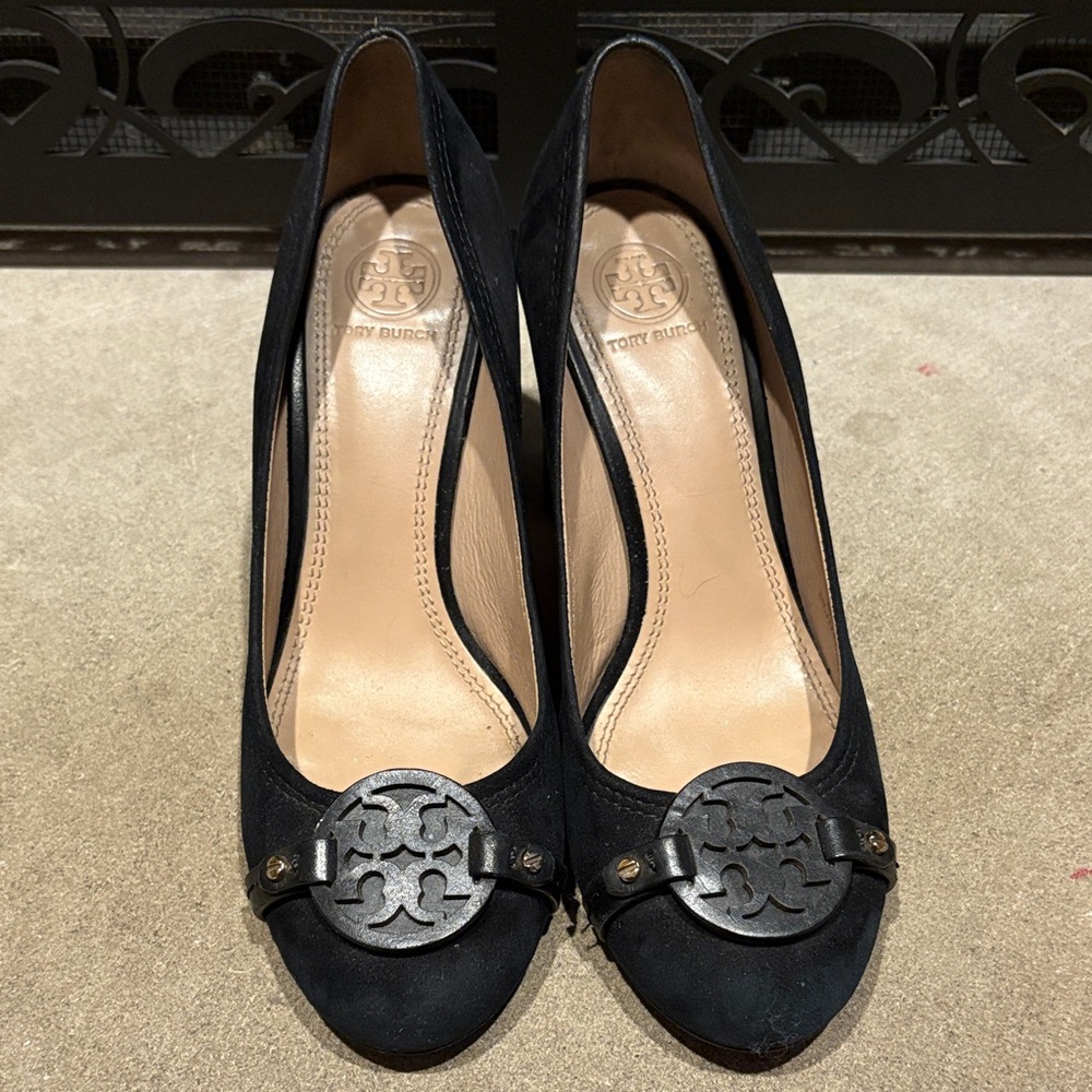 Tory Burch Black Heels